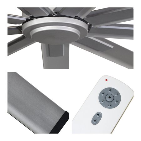 Maxx Air Industrial Ceiling Fan, 1 Phase, 120 V ICF72UPS